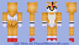 tails doll clean ( with clean eyes) Minecraft Skin