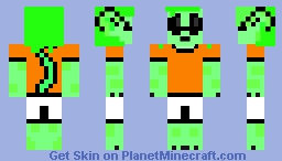 Leto the slime rat *my friends fursona* Minecraft Skin