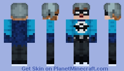 Blake Anderson as the Aquabats Minecraft Skin