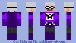 Lieutenant Jim Dangle The Aquabats Stealth Mode Minecraft Skin