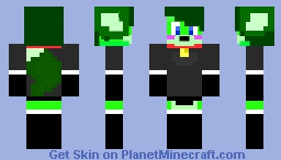 green foxy femboi uwu Minecraft Skin