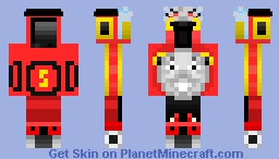 James the red engine (remastered) (Not mine) Minecraft Skin