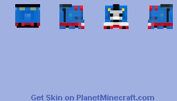 Thomas the tank engine (not mine) Minecraft Skin
