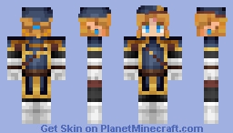 Link royal guards armor breath of the wild ( botw ) Minecraft Skin