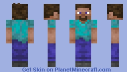 Steve (Slim) Minecraft Skin