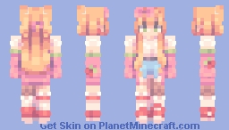 . strawberry . rce & shading test Minecraft Skin