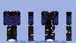 SKIN TEMPLATE: DARK DRIP MODE Minecraft Skin