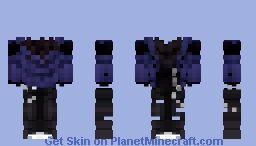 SKIN TEMPLATE: DARK DRIP MODE Minecraft Skin