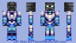 BIONICLE© G1 - Stylized Toa Nuva Template Minecraft Skin