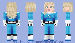 Sue Storm | The Fantastic (4) Minecraft Skin