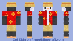 Summer Penguin Minecraft Skin