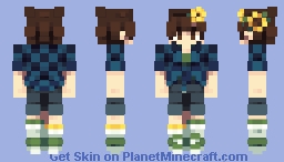 *+Sunflowers were always Your favourite..+* Minecraft Skin