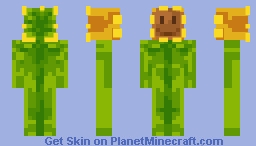 Sunflower [Plants vs. Zombies] Minecraft Skin