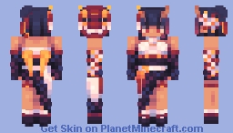 . wandering samurai . shading test Minecraft Skin
