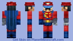 Super Bigote Minecraft Skin