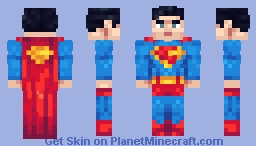 Superman (2025) Minecraft Skin