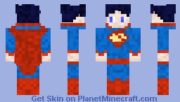 Superman new 52 Minecraft Skin
