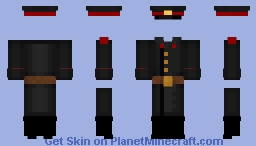 USSR Suvorov Military School Cadet Overcoat Minecraft Skin