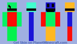 Colourfull Minecraft Skin