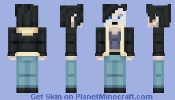 Talia Warroad - Ghost Rider (2022 - Benjamin Percy) Minecraft Skin