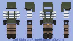 Altyn Outfit Template (2021) Minecraft Skin