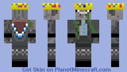 Crowned Beyond Death (Technoblade) Minecraft Skin