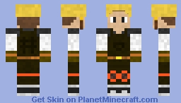 Подростковый рабочий 1 Minecraft Skin