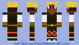 Подростковый рабочий 3 Minecraft Skin