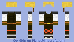 Подростковый-рабочий униформе (шаблон-скина) Minecraft Skin