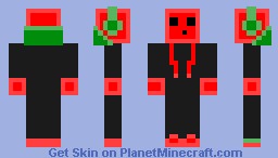 teen slime Minecraft Skin