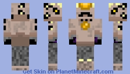 Void person with terraria fossil armor Minecraft Skin