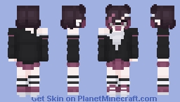 Pinterest Girl 4 Minecraft Skin