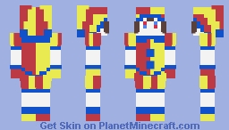 The Amazing Digital Circus: Evil Pomni Minecraft Skin