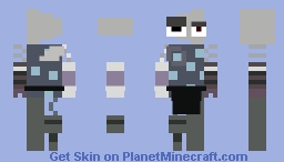 The Amazing Digital Circus: Noir Zooble Minecraft Skin