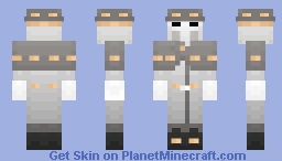 Triquetra's Skeleton Doctor Minecraft Skin