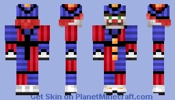 [Secret Neighbor] Theodore Peterson / Clown - Harlequin Minecraft Skin