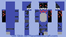 Withered Bonnie Minecraft Skin