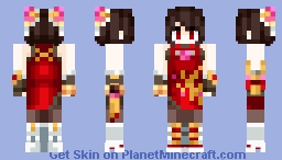 Tiera: Phoenix Acolyte (KartRider: Drift) Minecraft Skin
