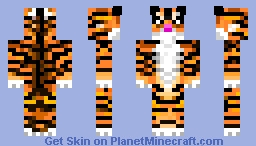 Tiger Minecraft Skin