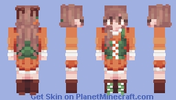 TinaKitten: MCC Twitch Rivals - Orange Ocelots Minecraft Skin