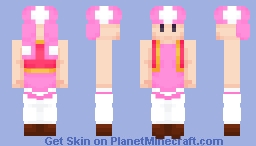 Toadette Minecraft Skin