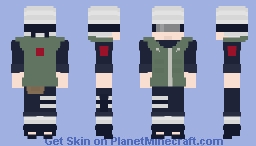 • Tonbo Tobitake | Konohagakure: Jōnin de Elite | Naruto: Clássico | Original: Vers. #01 Minecraft Skin