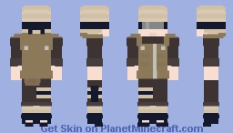 • Tonbo Tobitake | Sunagakure: Jōnin de Elite | Naruto: Clássico | Original: Vers. #01 Minecraft Skin