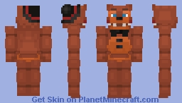 Toy Freddy - Five Nights At Freddy's 2 Minecraft Skin