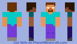 Trailer Herobrine Minecraft Skin