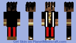 Travis Scott Butterfly Effect Minecraft Skin