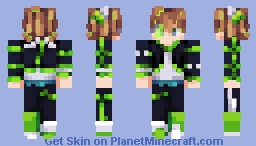Tubbo MCC TR Color the World - Lime Llamas Minecraft Skin