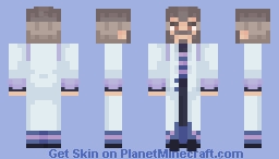 the violet book Minecraft Skin