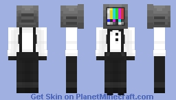 TV Head Minecraft Skin