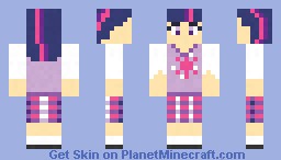 Twilight Sparkle Minecraft Skin